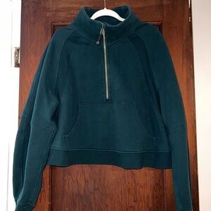 Lululemon 1/4 zip scuba